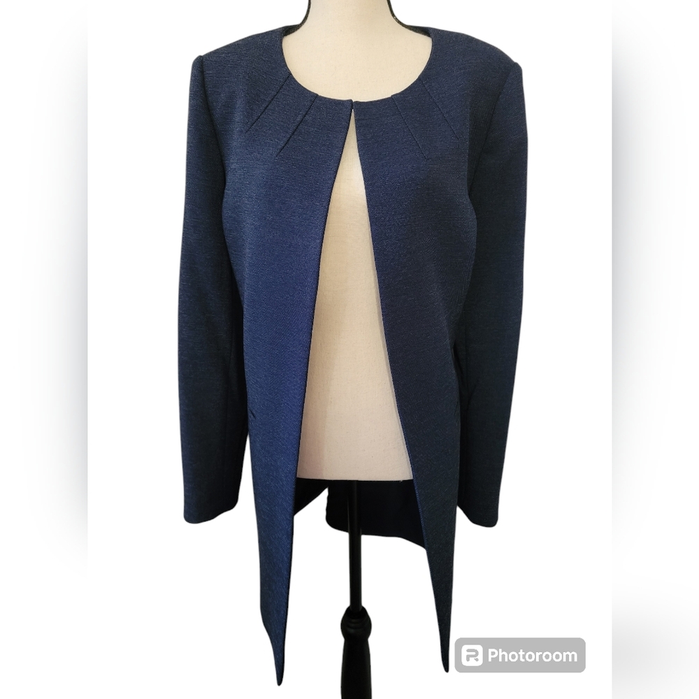 Preston & York Size 16 Long Navy Jacket